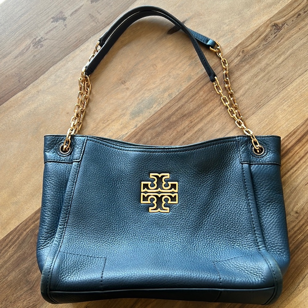 Tory Burch Navy Pre Owned Handbag